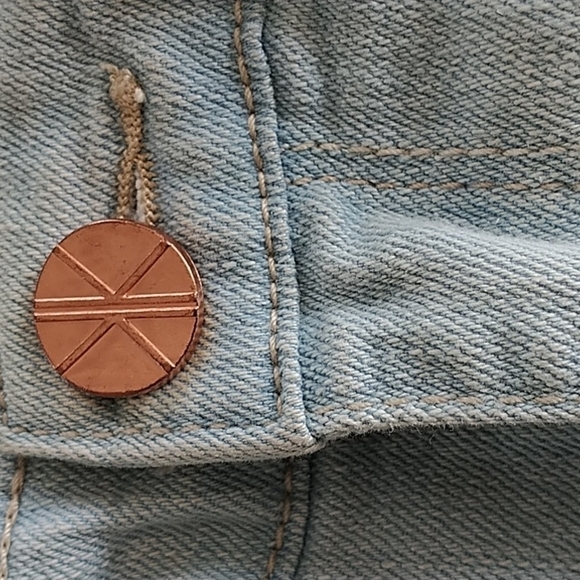 K Kardashian Premium Denim Boot cut Kiara Jeans Two Tone Sz 14 - Picture 11 of 15